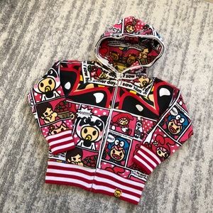 ❤️ GUC❤️ PRODUCT BROS KID graphic zip hoodie